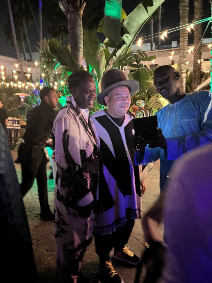 Belles images d’une grande cérémonie : Baba Maal, Marvel , BlackPanther: Wakanda Forever. Belles images d’une grande cérémonie : Baba Maal, Marvel , BlackPanther: Wakanda Forever.