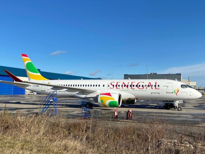 Air Sénégal: L’avion flambant neuf A 220-300, cloué au sol