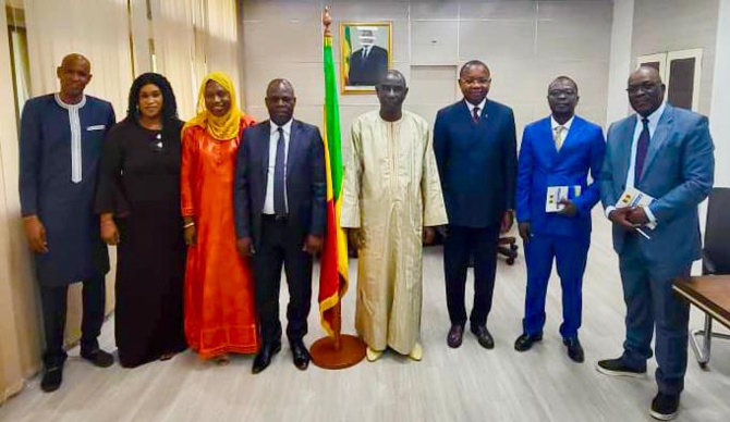 Décentralisation : Des élus locaux du Congo Brazzaville reçus par le Ministre Mamadou Talla