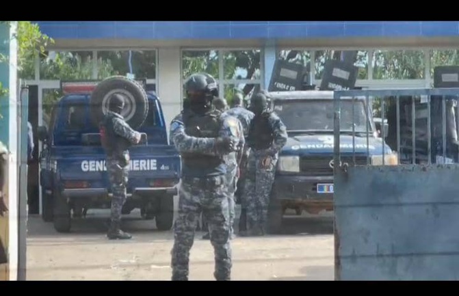 L'armada de la gendarmerie à Mbour