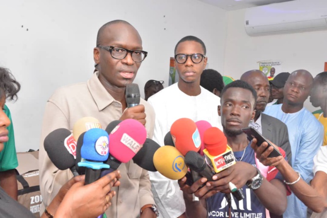 Thies : Le DG de l’AIBD, Abdoulaye Dièye, équipe les 94 ASC de la Commune