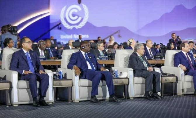 COP27 en Egypte : Macky Sall, le président de l’UA, décline les cinq priorités du continent africain