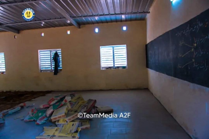 Louga : L'académie A2F débloque 450.000 FCfa pour le CEM Louga Commune 1 Louga : L'académie A2F débloque 450.000 FCfa pour le CEM Louga Commune 1