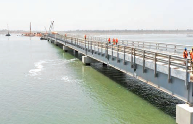 Infrastructures :  A Kolda, le pont d’Illel réceptionné