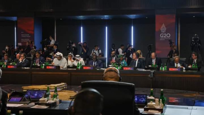 Insécurité alimentaire: Macky Sall a le soutien de ses pairs du G20 pour continuer les concertations avec les... Insécurité alimentaire: Macky Sall a le soutien de ses pairs du G20 pour continuer les concertations avec les...