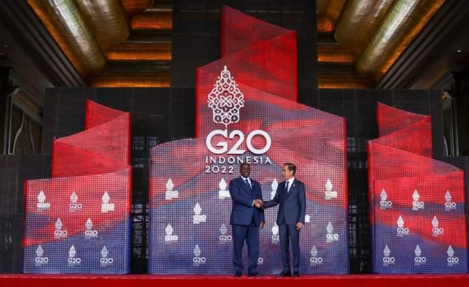 Insécurité alimentaire: Macky Sall a le soutien de ses pairs du G20 pour continuer les concertations avec les... Insécurité alimentaire: Macky Sall a le soutien de ses pairs du G20 pour continuer les concertations avec les...