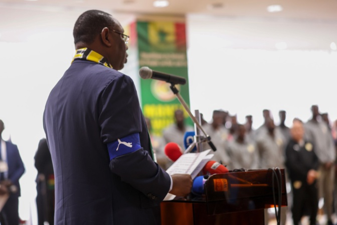le Président Macky Sall aux Lions : « Ne craignez personne, mais respectez tous vos adversaires, condition essentielle pour aller loin » le Président Macky Sall aux Lions : « Ne craignez personne, mais respectez tous vos adversaires, condition essentielle pour aller loin »
