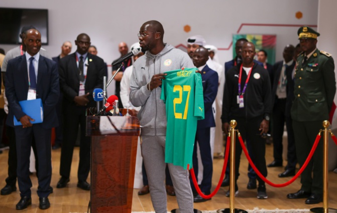 le Président Macky Sall aux Lions : « Ne craignez personne, mais respectez tous vos adversaires, condition essentielle pour aller loin » le Président Macky Sall aux Lions : « Ne craignez personne, mais respectez tous vos adversaires, condition essentielle pour aller loin »