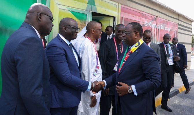 le Président Macky Sall aux Lions : « Ne craignez personne, mais respectez tous vos adversaires, condition essentielle pour aller loin » le Président Macky Sall aux Lions : « Ne craignez personne, mais respectez tous vos adversaires, condition essentielle pour aller loin »