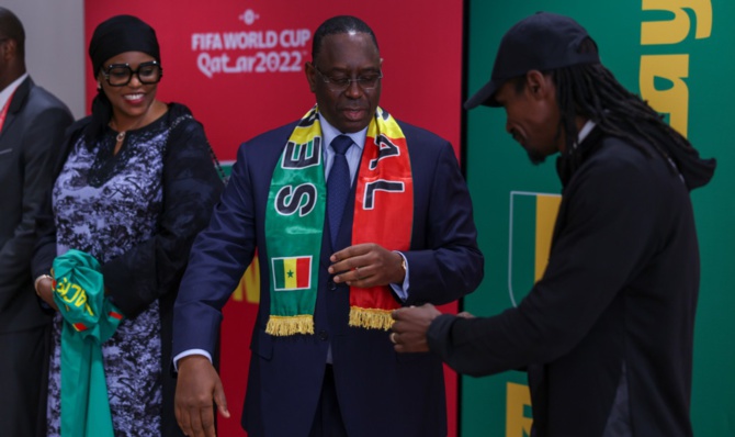 le Président Macky Sall aux Lions : « Ne craignez personne, mais respectez tous vos adversaires, condition essentielle pour aller loin » le Président Macky Sall aux Lions : « Ne craignez personne, mais respectez tous vos adversaires, condition essentielle pour aller loin »