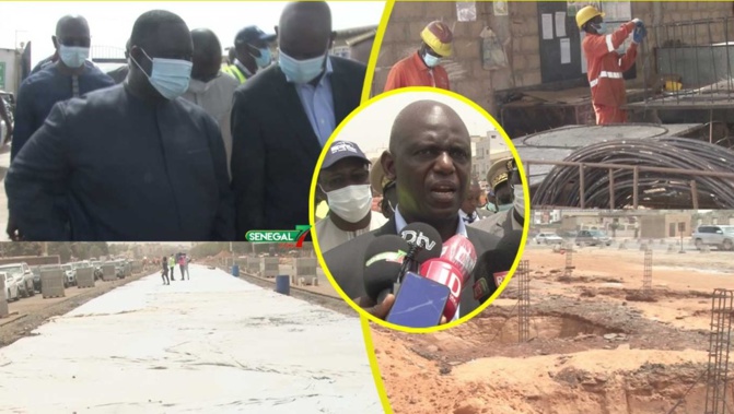 BRT et Route des Niayes : le ministre Mansour Faye était en visite de chantiers