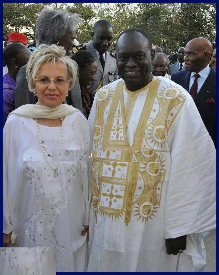 Souvenir - Me El Hadji Diouf avec Madame Viviane Wade