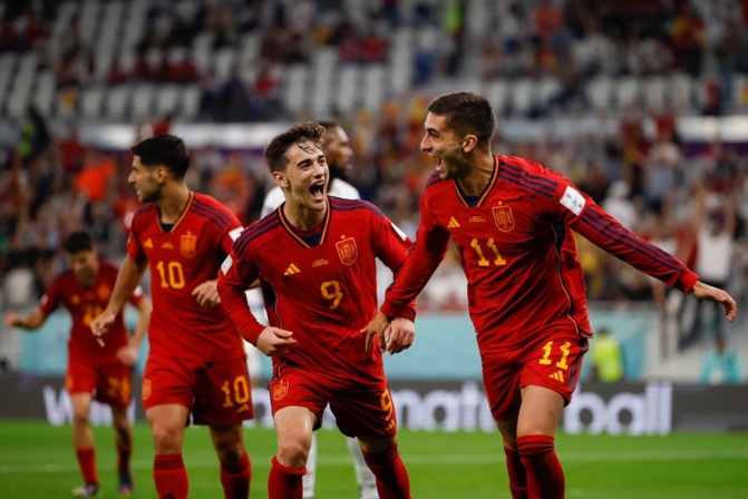 CM 2022 : Ecrasant le Costa Rica par 7 à 0, l'Espagne égale son record de buts en 2018, en...4 matchs