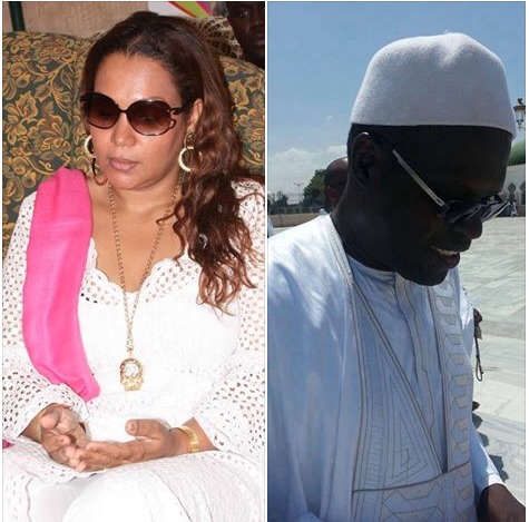 Khalifa Sall et Gaelle Samb- Un couple discret