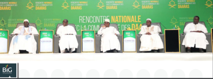 Rencontre Président Macky Sall et la Communauté nationale des « Daara »: Plus de 25 milliards FCfa investis par le Gouvernement de 2012 à 2022 Rencontre Président Macky Sall et la Communauté nationale des « Daara »: Plus de 25 milliards FCfa investis par le Gouvernement de 2012 à 2022