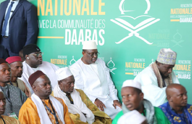 Plus de 25 milliards FCfa investis entre 2012 et 2022 : Le « Témoin » du Président Macky Sall à sa rencontre avec  la Communauté nationale des « Daara » Plus de 25 milliards FCfa investis entre 2012 et 2022 : Le « Témoin » du Président Macky Sall à sa rencontre avec  la Communauté nationale des « Daara »