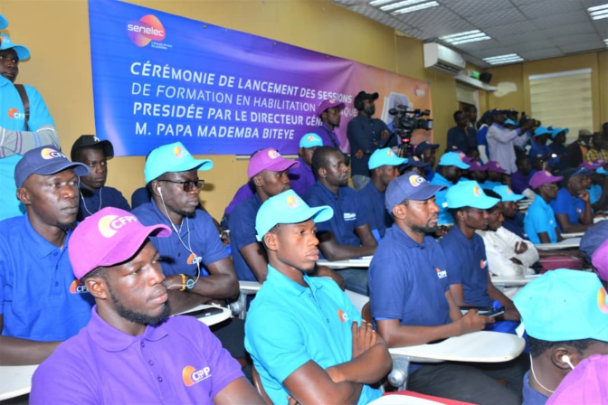 Sessions de formation au CFPP : La Senelec habilite le CNPAS à l’exploitation du réseau électrique