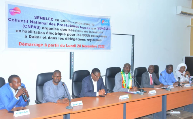 Sessions de formation au CFPP : Senelec habilite le CNPAS à l’exploitation du réseau électrique Sessions de formation au CFPP : Senelec habilite le CNPAS à l’exploitation du réseau électrique