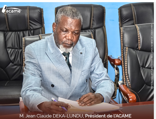 Jean Claude Deka Lundu, president de l’ACAME: «Il faut éduquer la population sur l’acquisition des médicaments»
