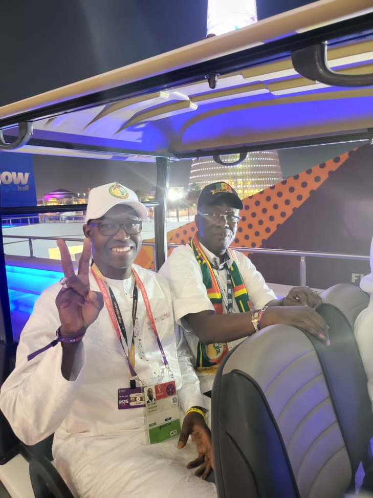 Qatar 2022 / Après la qualification des Lions du Sénégal aux 8es : Yankhoba Diattara, Ministre des Sports, ivre de joie Qatar 2022 / Après la qualification des Lions du Sénégal aux 8es : Yankhoba Diattara, Ministre des Sports, ivre de joie