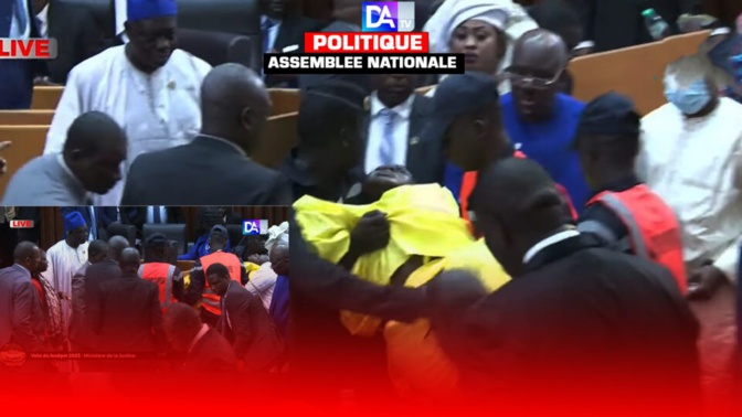 Giflée par le député du Pur : Amy Ndiaye s’est évanouie et a été évacuée par les sapeur-pompiers