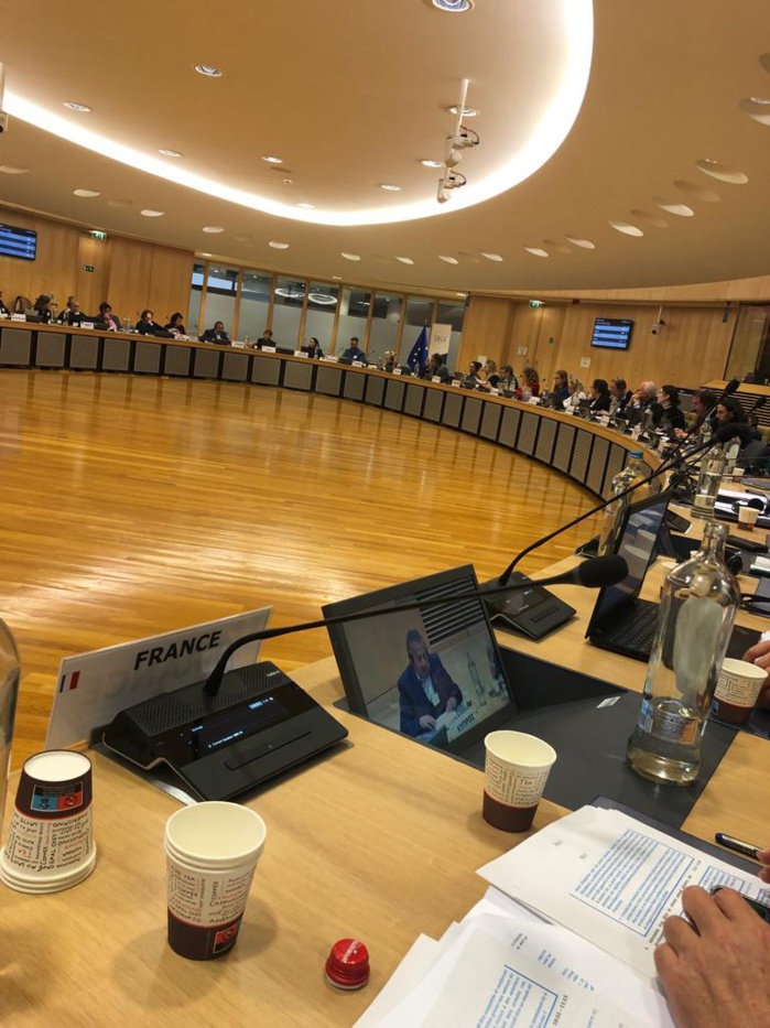Babacar Diagne, hôte de l'ERGA à Bruxelles