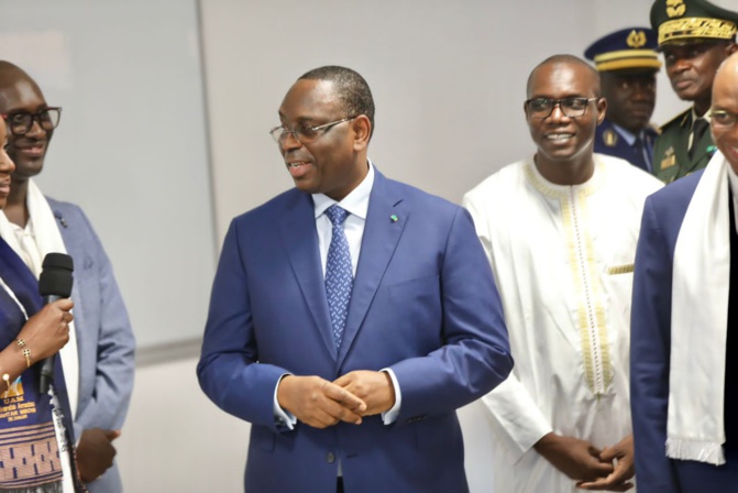 Inauguration Université Amadou Mahtar Mbow: Le discours intégral du Président Macky Sall (texte et photos)