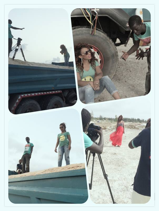 Tournage du clip "Rétaan" de Viviane Chidid