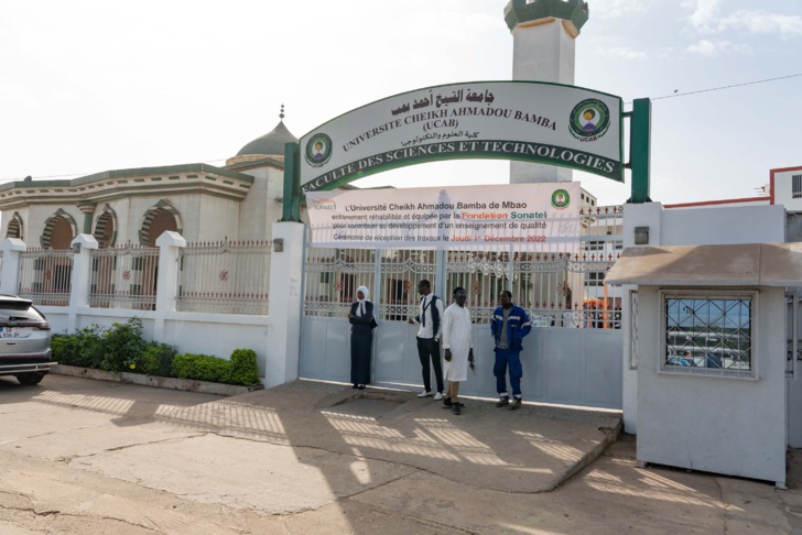 Infrastructures :  l’Université Cheikh Ahmadou Bamba de Mbao entièrement réhabilité par la Fondation Sonatel