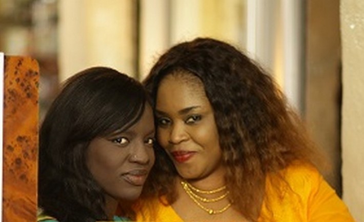 Kiné Guéye et Rokhaya de Buur Guewel en mode tournage…