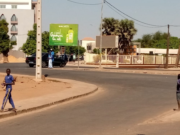 Photos / Tivaouane: Des policiers postés aux alentours du domicile de Serigne Moustapha Sy