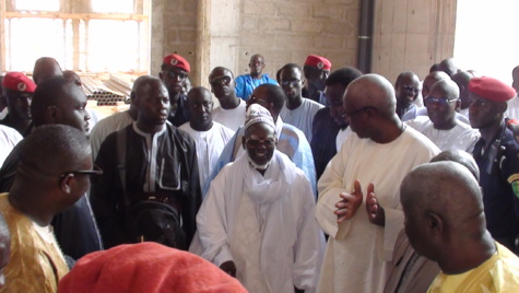 Visite de Serigne Mountakha Bassirou Mbacké et Serigne Bassirou Abdou Khadre à Massalikoul Jinaan