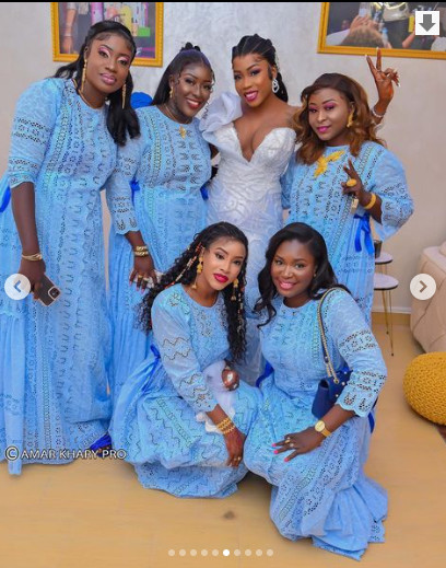 Mariage de la fille de Elhadji Mansour Mbaye, Maman Ngoné Mbaye Mathiaka (Photos)