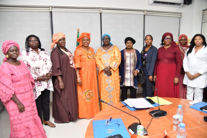 Dr. Marie Khémesse Ngom Ndiaye a rencontré l'AFCMP, pour discuter des axes stratégiques du PNDSS