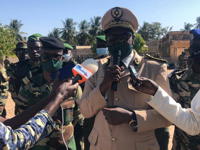 Apres des opérations de sécurisation aux iles du Saloum : Les forces de sécurité font des dons à Betenty