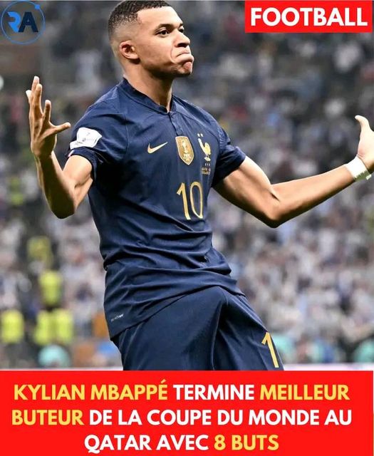 En images : Mbappé, meilleur buteur du Mondial, un joueur hors normes...