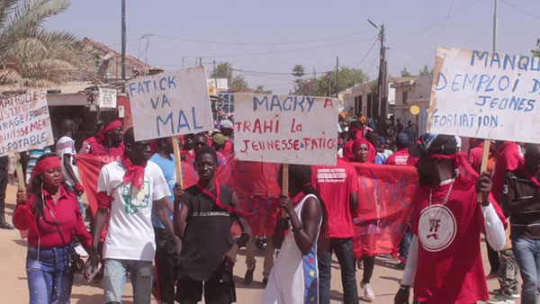 Ils sont en colère contre le Président Macky Sall : Les membres de «Fatick va mal» vers un clash Ils sont en colère contre le Président Macky Sall : Les membres de «Fatick va mal» vers un clash