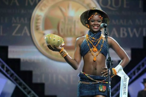 Nafissatou Ba, représentante du Sénégal à l’élection Miss Globe 2014