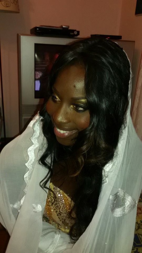La mariée Codou Dieng à Dakar en décembre pour une réception grandiose