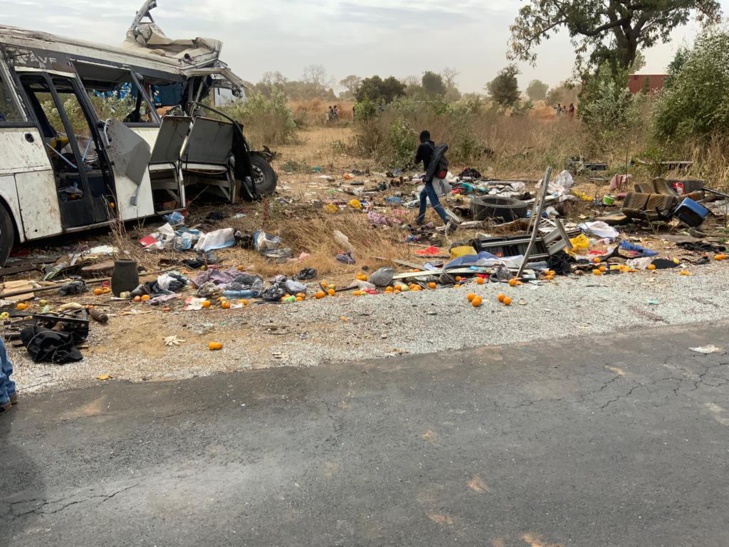 Accident sur la route de Kaffrine : A l’origine du drame, une défaillance mécanique Accident sur la route de Kaffrine : A l’origine du drame, une défaillance mécanique