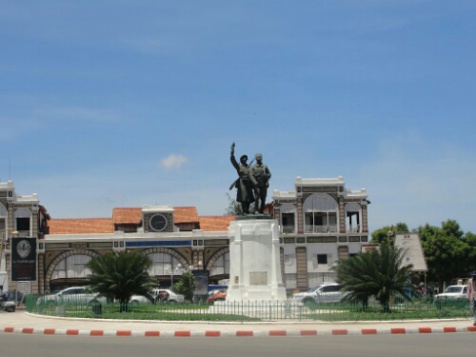 Réfection de la gare ferroviaire de Dakar en 2015