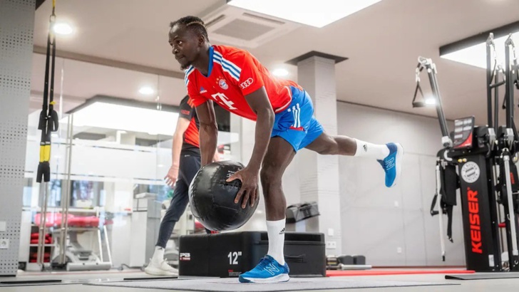 Photos / Bayern Munich : Sadio Mané a repris l’entraînement Photos / Bayern Munich : Sadio Mané a repris l’entraînement