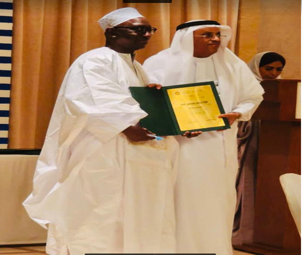 Photos/ Neurologie: Pr Amadou Gallo Diop, Chef du Service de Neurologie honoré ce jeudi, à Jeddah