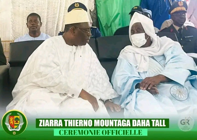 Louga: Macky Sall salue le rôle de Thierno Bassirou Tall dans la cohésion sociale Louga: Macky Sall salue le rôle de Thierno Bassirou Tall dans la cohésion sociale