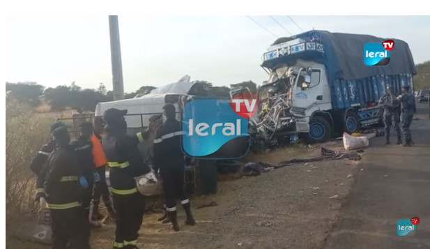 Accident à Sakal: Une collision entre un car Ndiaye Ndiaye et un camion fait encore, 19 morts et des blessés graves