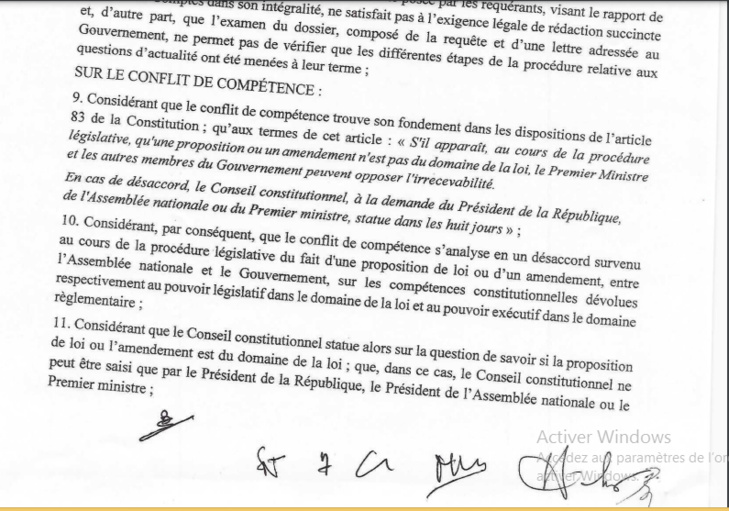 Conseil constitutionnel : La requête des députés Aminata Touré et Guy Marius Sagna, rejetée