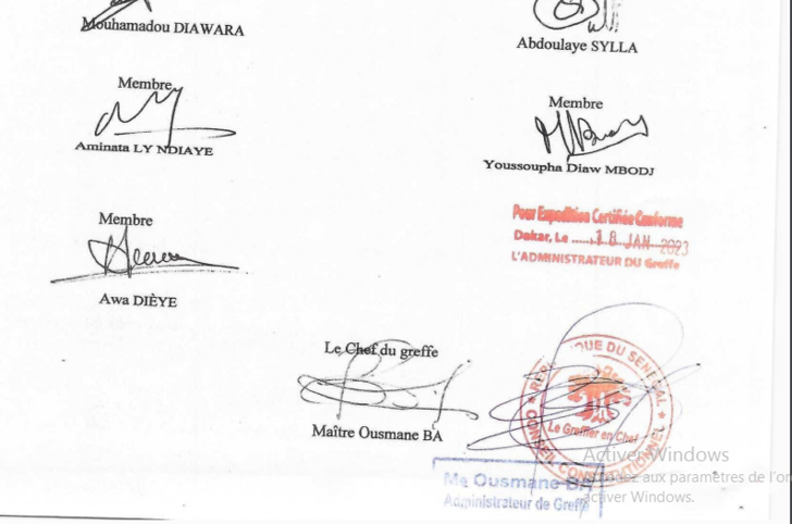 Conseil constitutionnel : La requête des députés Aminata Touré et Guy Marius Sagna, rejetée Conseil constitutionnel : La requête des députés Aminata Touré et Guy Marius Sagna, rejetée