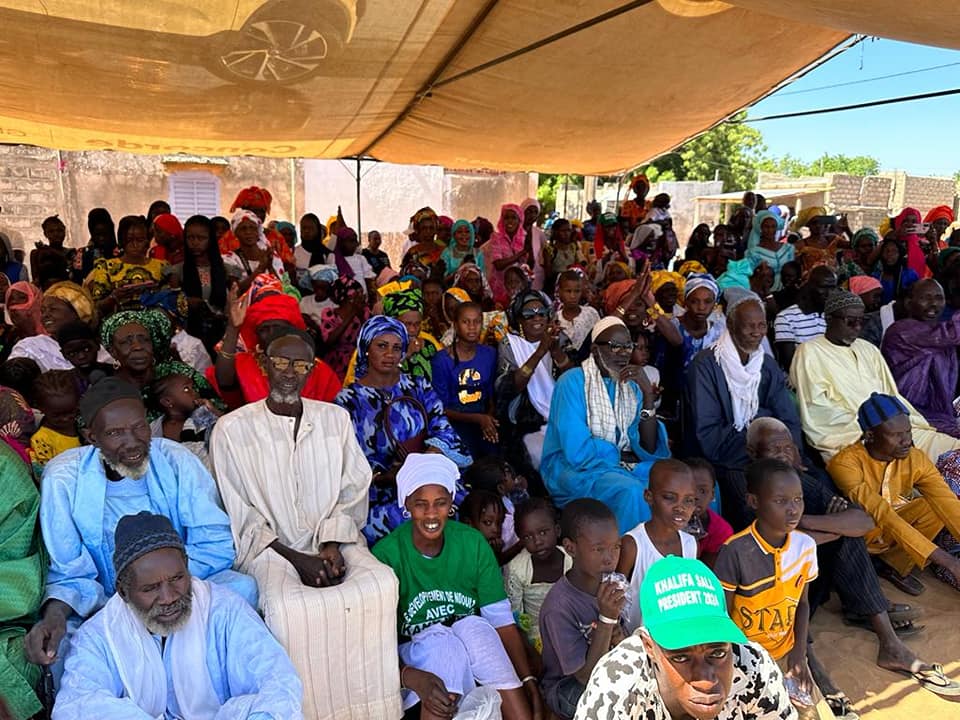 Photos/ Taxawou Sénégal à Diourbel: Khalifa Ababacar Sall multiplie ses rencontres, remobilise et redynamise ses troupes pour 2024