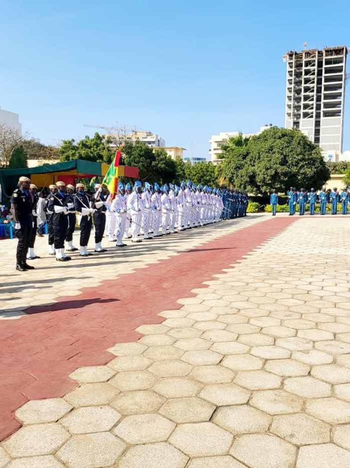 Cérémonie de sortie de la 46e promotion de la Police, présidée par le ministre de l'Intérieur, Antoine Félix Diome (Photos)