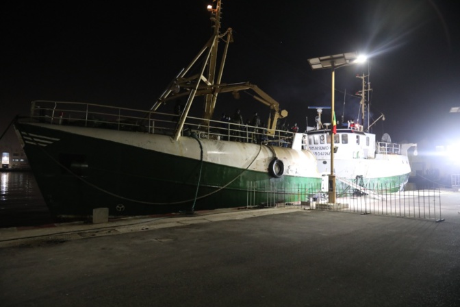 Trafic illicite : Le patrouilleur de haute mer "Kédougou" intercepte plus 800 kg de cocaïne